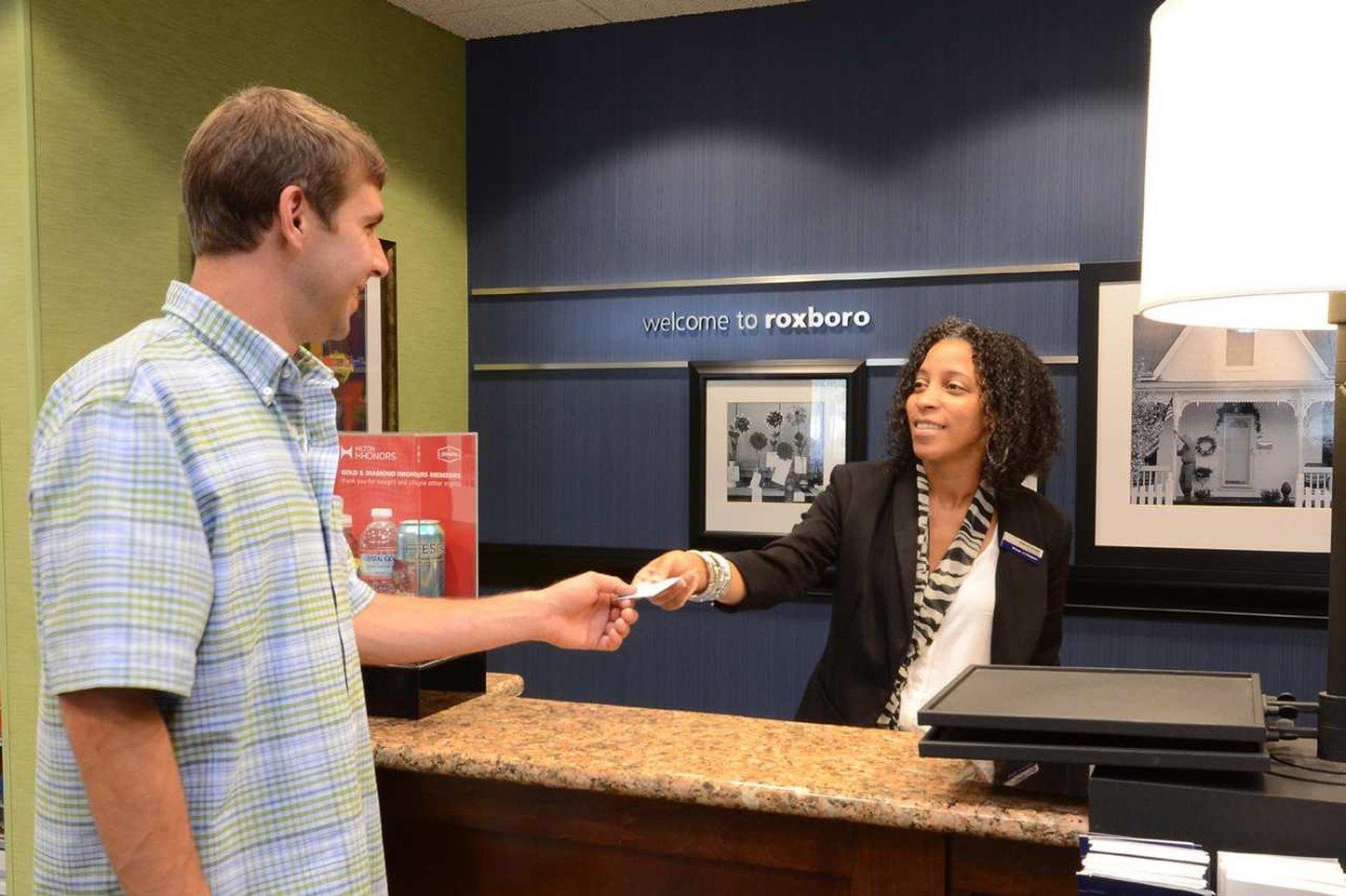 Hampton Inn Roxboro מראה חיצוני תמונה